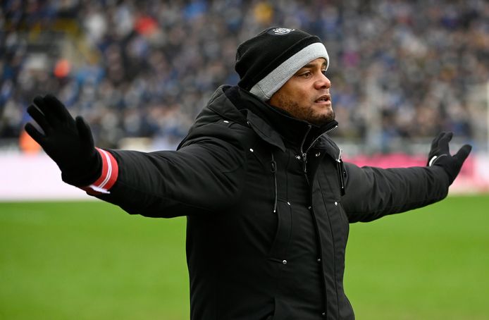 Vincent Kompany était dégoûté dimanche après-midi, le Club de Bruges promet des sanctions.