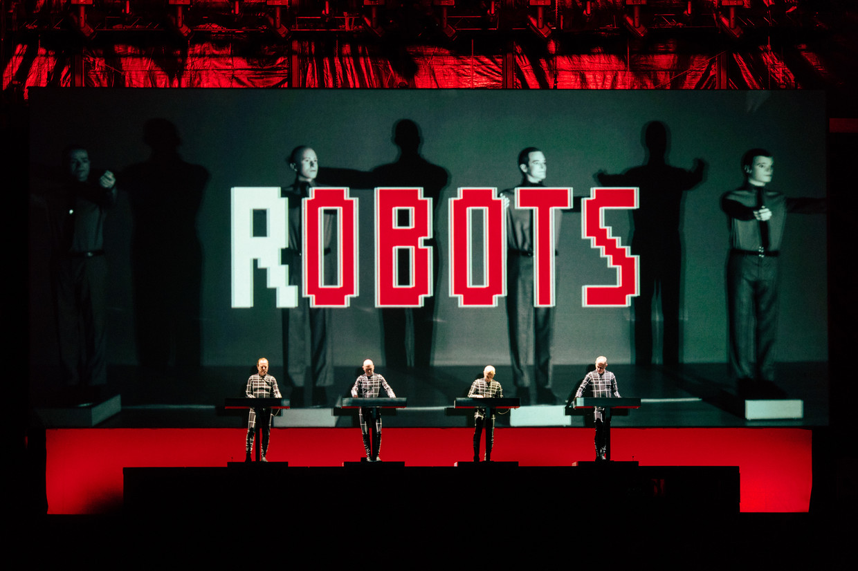 Kraftwerk op Best Kept Secret 2019. Beeld Damon De Backer