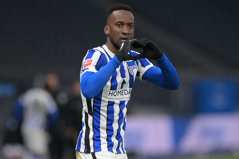 Dodi Lukebakio (Hertha BSC). Beeld AFP