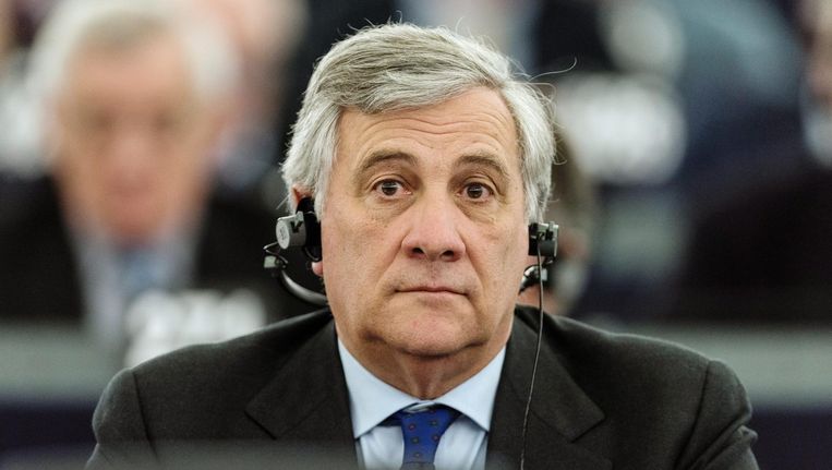 Antonio Tajani van de EPP-fractie Beeld epa