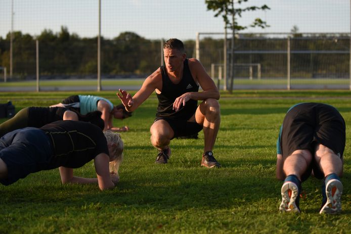 Bram’s Bootcamp op het terrein van vv Gilze.