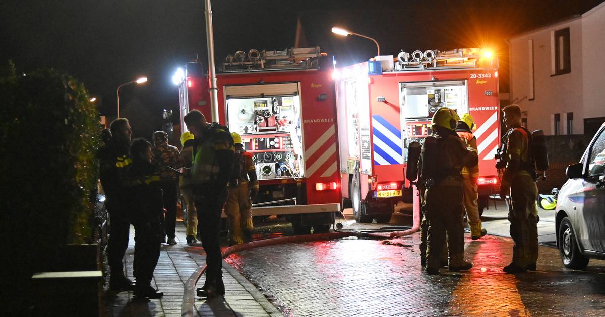 Flinke schade aan woning door brand in Sint Willebrord