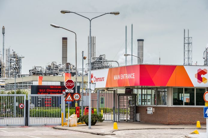 Het chemiebedrijf Chemours uit Dordrecht