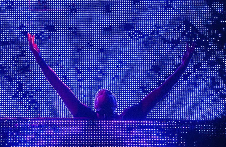 Calvin Harris op Austin City Limits Beeld EPA
