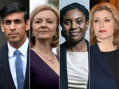 Nog vier kandidaten in de running om Boris Johnson op te volgen