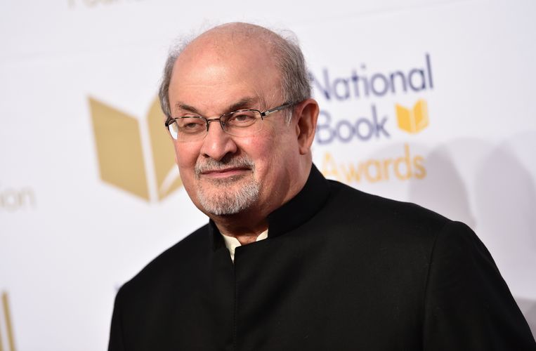 De schrijver Salman Rushdie (75). Beeld Evan Agostini /Invision / AP