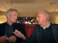 Herman Finkers en André van Duin in de laatste aflevering van Bij van Duin op de achterbank.