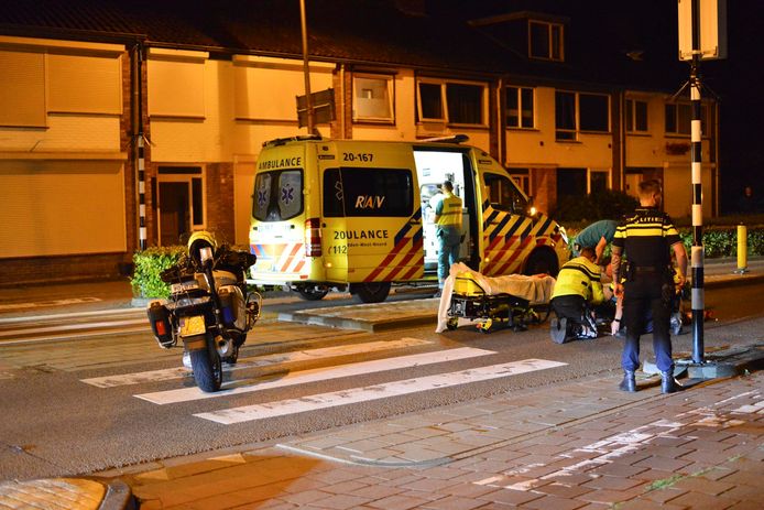 Ongeluk met scooter in Etten-Leur.