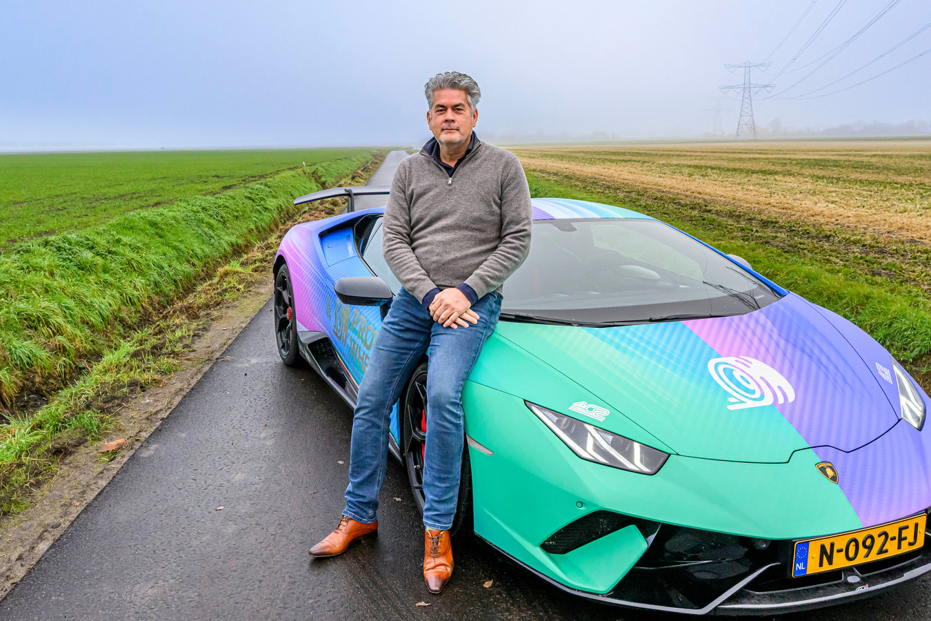 Rijden in een auto van 1 miljoen? Dat is voor Ronald de normaalste zaak