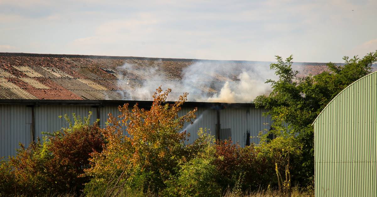 Loods op industrieterrein Zutphen voor tweede keer dit jaar in brand
