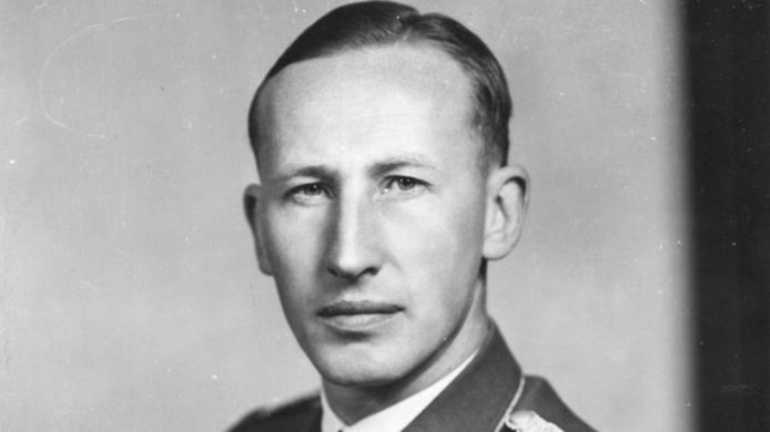 Reynhard Heydrich (1904-1942), vanwege zijn wreedheid ook 'het blonde beest' genoemd.