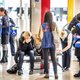 Op de luchthaven van Düsseldorf: "Vreselijk, maar het leven gaat door"