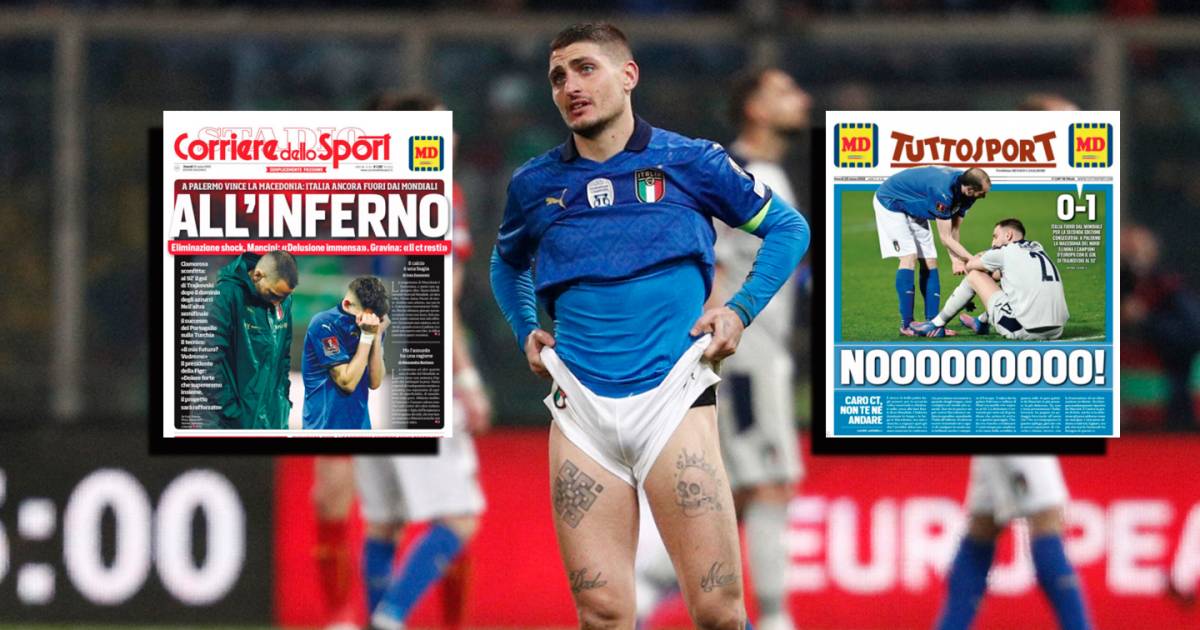 L’Italia piange dopo il fallimento del Mondiale: ‘Al diavolo…’ |  Qualificazioni ai Mondiali