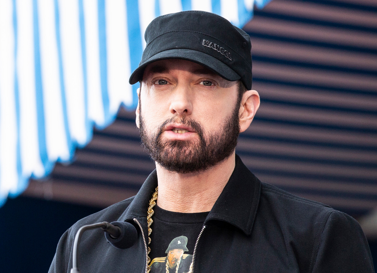 Inbreker bij Eminem was vorig jaar ook al op zoek naar rapper Foto