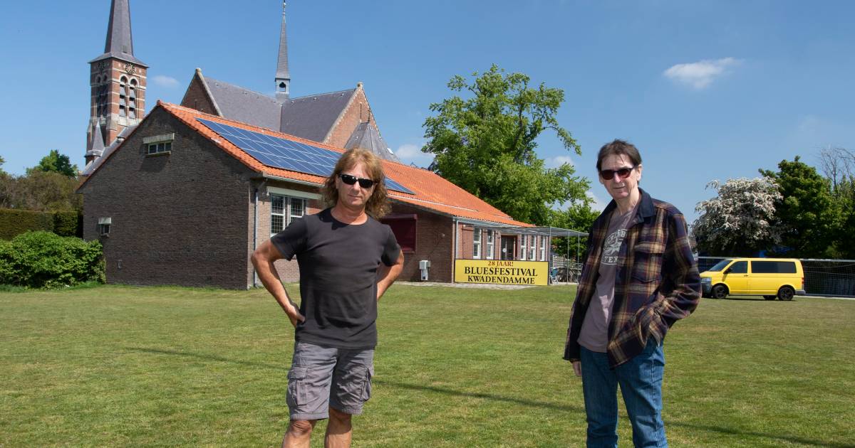 Met dagenlang bluesmuziek en potjes bier je misère wegzingen in Kwadendamme