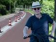 AD-verslaggever Wichard Maassen neemt dinsdag vast de proef op de som: hoe fietst de eerste doorfietsroute van de provincie?