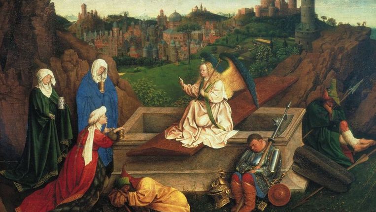 De drie Maria's van Van Eyck. Beeld Boijmans