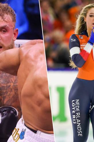 Nederland in de ban van relatie tussen topschaatster Jutta Leerdam met YouTube-bokser Jake Paul