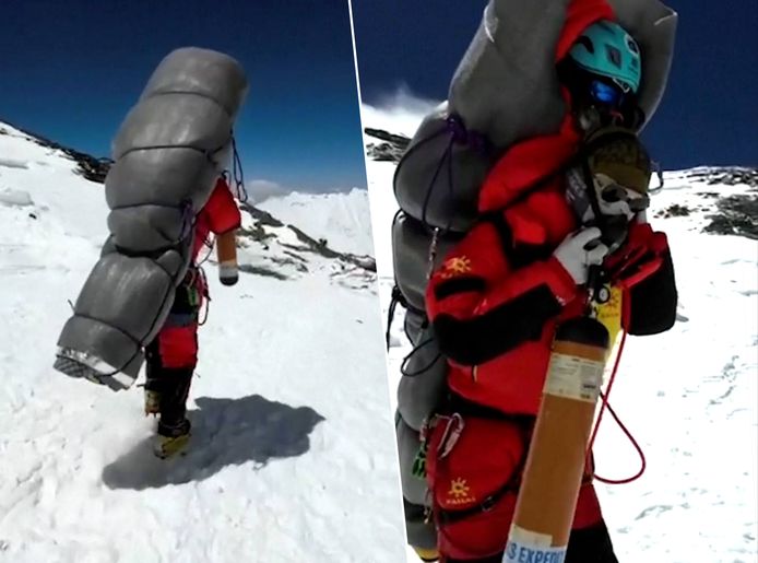 Zeldzame reddingsactie op de Mount Everest