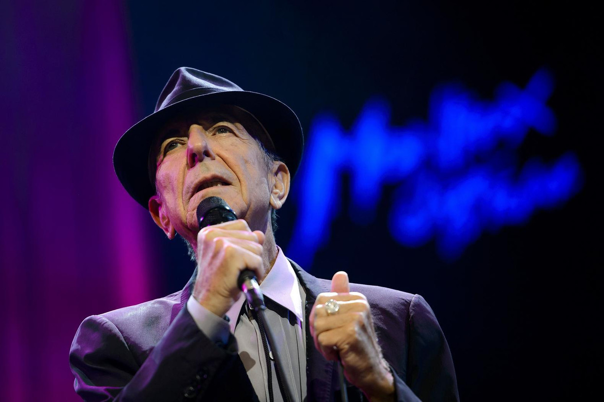 Leonard Cohen Beeld afp