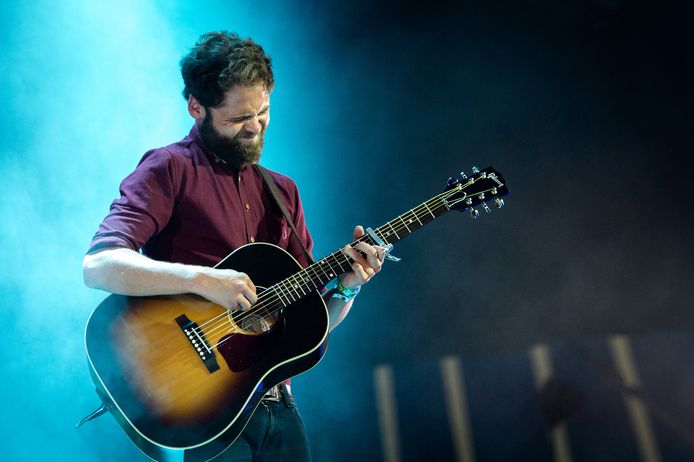 Singer-songwriter Passenger op Lowlands, 2018.