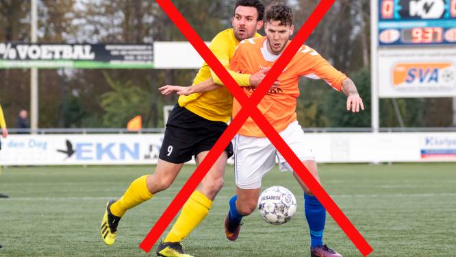 Veel wedstrijden van regionale clubs uitgesteld: ‘Gezondheid gaat boven alles’