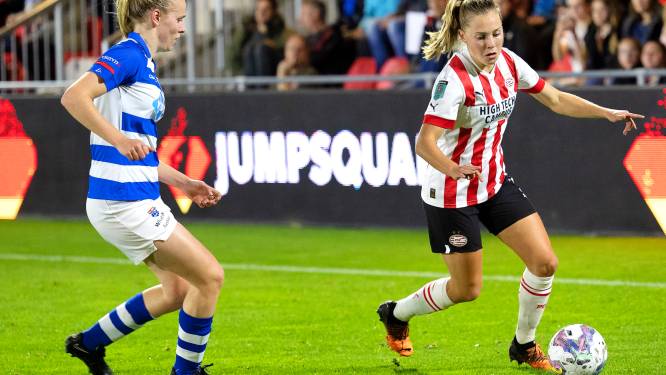Blamage PSV Vrouwen bij PEC Zwolle