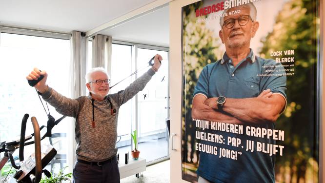 Sportkamer van een sportfanaat op grote hoogte