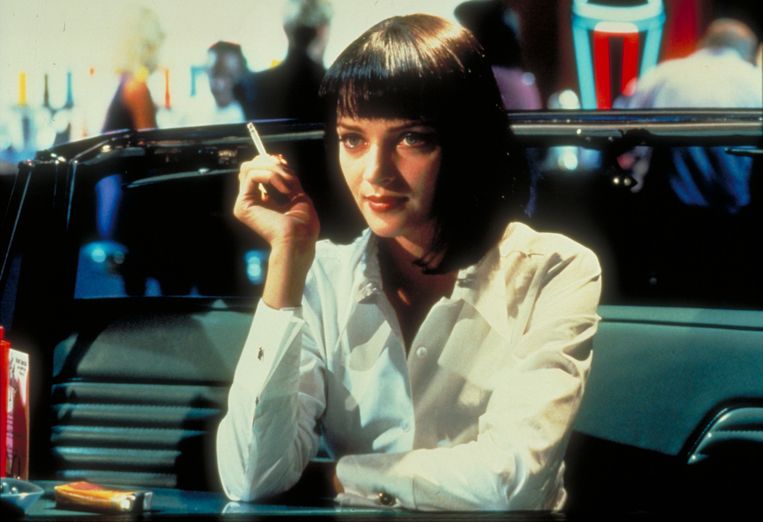 Uma Thurman in 'Pulp Fiction' Beeld © The Hollywood Archive