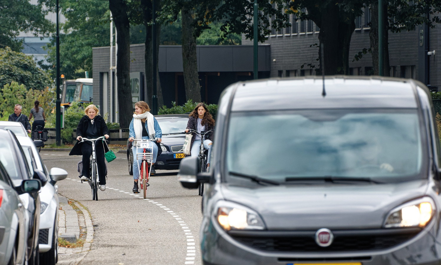 Fietsen op het Boxtelse industrieterrein Ladonk kan nog een stuk veiliger.