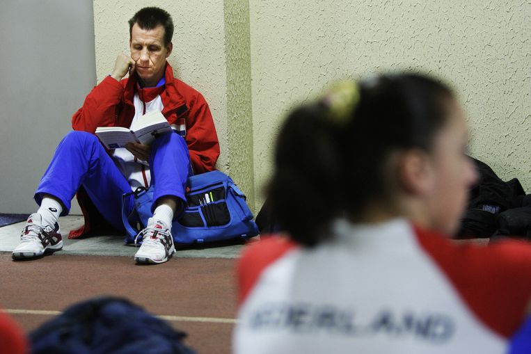 Turncoach Frank Louter. Beeld ANP