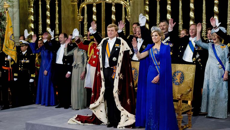 Koning Willem Alexander Ingehuldigd Ik Wil Verbinden Trouw