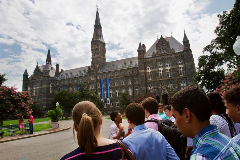 Georgetown University.  Beeld AP