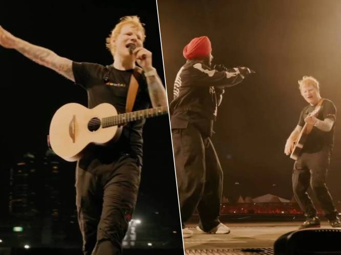 KIJK. Ed Sheeran verrast fans door plots in het Punjabi te zingen tijdens optreden