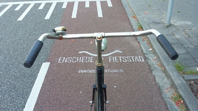 Enschede wil in 2020 Fietsstad van Nederland zijn. FOTO BEN LENSINK