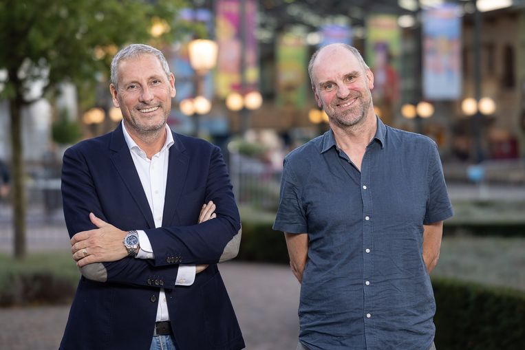 Oprichters Gert Verhulst en Hans Bourlon. Beeld BELGA
