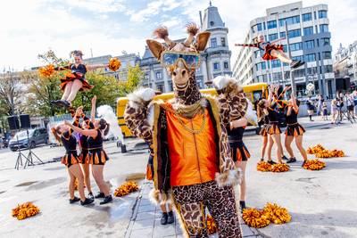 ‘The Masked Singer’ announces new suit: Giraffe travels through Flanders to introduce himself to the fans