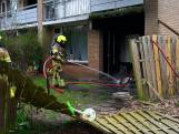 Woningbrand in Nijmegen, bewoners zijn niet thuis