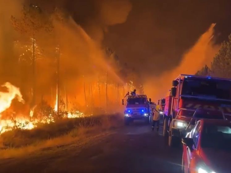 Onbeheersbare bosbrand verwoest 6.200 hectare in Frankrijk
