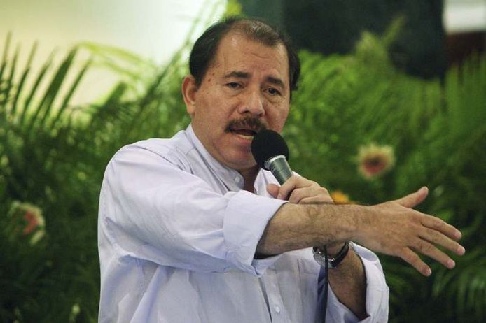 De Nicaraguaanse president Daniel Ortega.