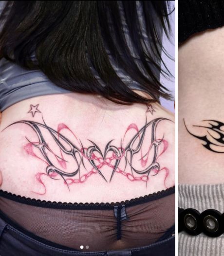 Le tatouage dans le bas du dos fait un retour en force inattendu