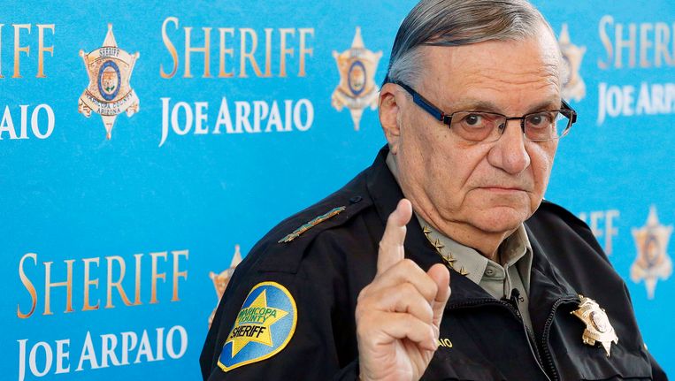 De omstreden ex-sheriff Joe Arpaio Beeld ap