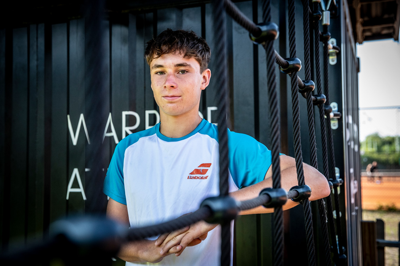 Tennistalent Mees Rottgering gaat niet alleen voor de ervaring naar