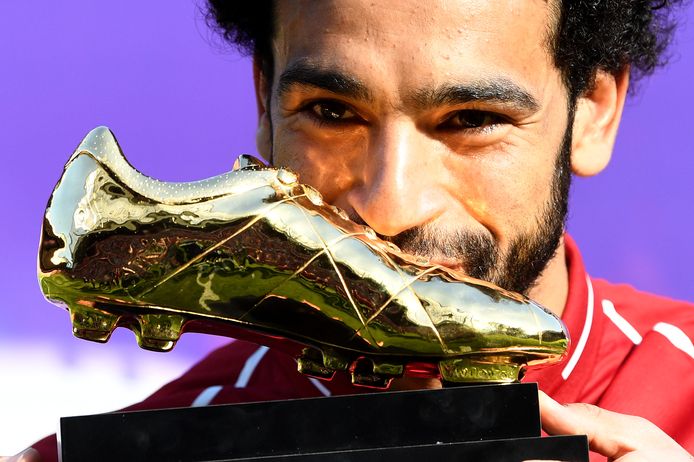 Mohamed Salah met de Gouden Schoen