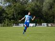 Delano Westerink van FC De Westhoek, hier op archiefbeeld, schitterde deze week in het ESPN-programma Pingels en Pegels.