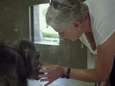 Emotioneel moment in 'Leve De Zoo' met Arnout Hauben: chimpansee Judy herkent opvoedster Lies nog