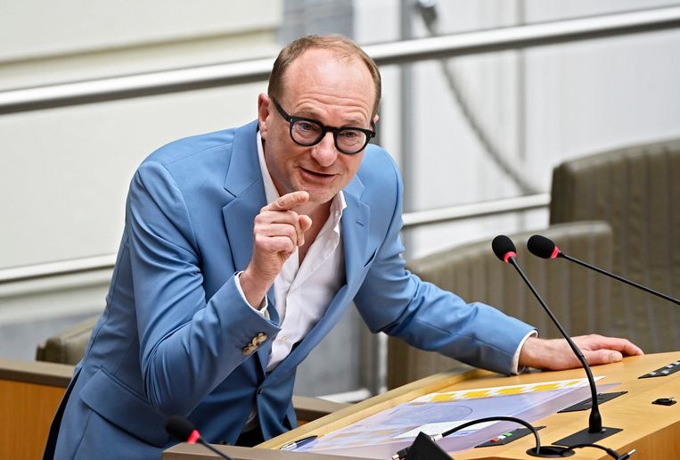 Vlaams minister van Onderwijs Ben Weyts. Beeld Photo News