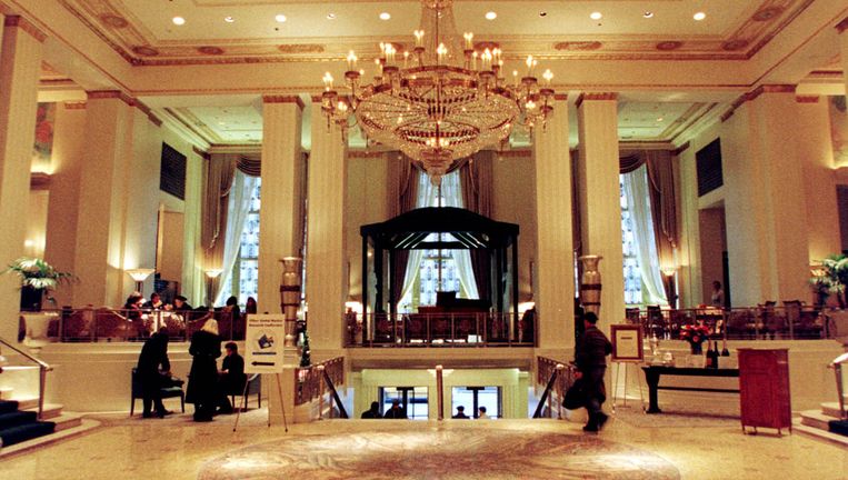 Het Waldorf Astoria Hotel, een van Anbangs eigendommen. Beeld Getty Images