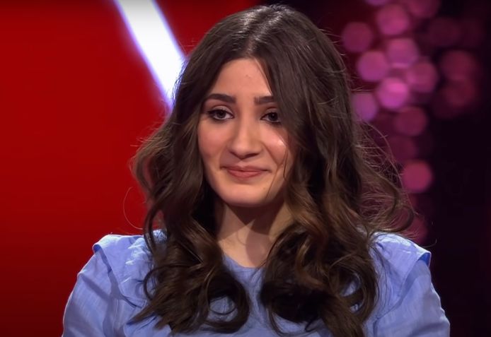 Hanin maakte afgelopen seizoen indruk bij The voice of Holland.