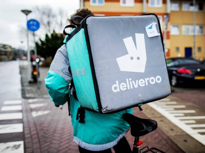 Boze Deliveroo-bezorgers naar Brussel voor demonstratie